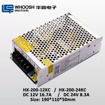 Dc12V 200W KC Certified LED Module Power Supply For LED Module Lighting