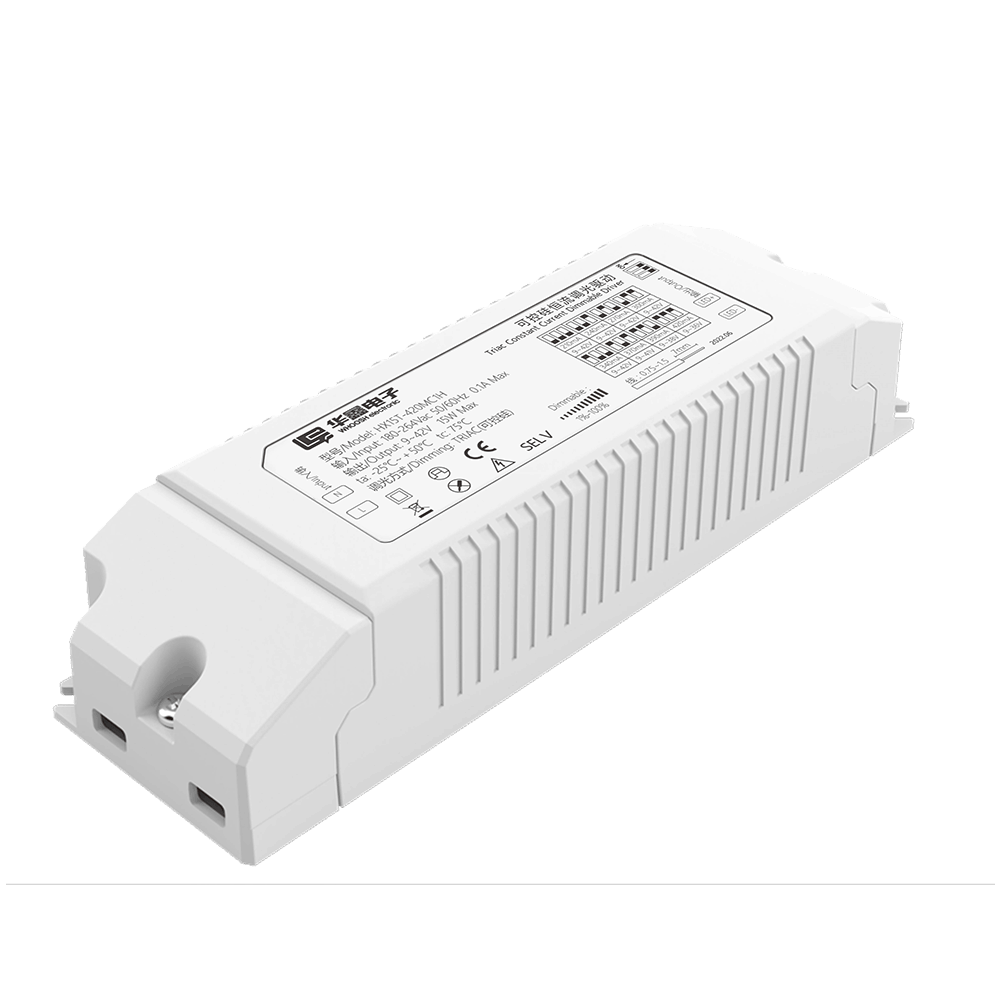 Triac Dimmable Led Power Supply CC Dimming 15W 200-420mA LED Driver For Downlight