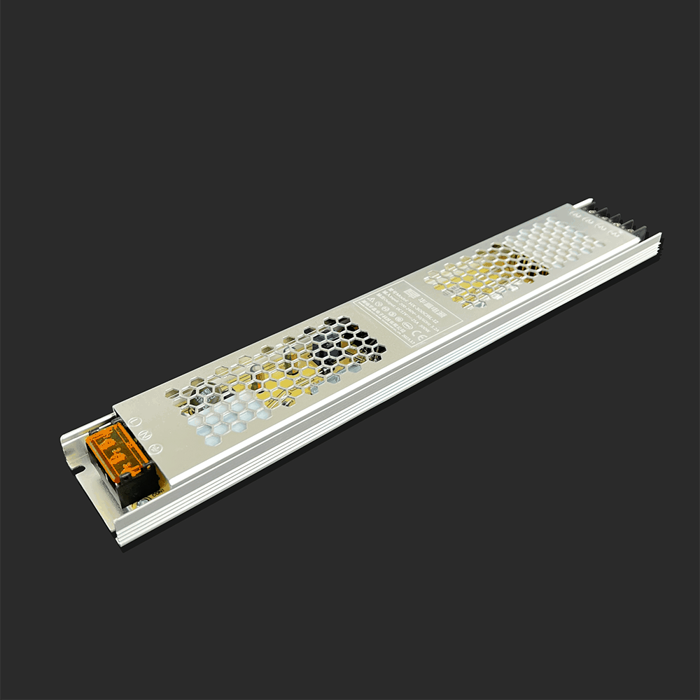 24V 12.5A 300W Slim Power Supply LED Light Box Power Supply Shiny Housing